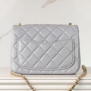 Chanel 金球方胖子 灰蓝色 图3
