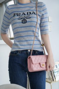 Chanel 金属球 Mini粉色 图2