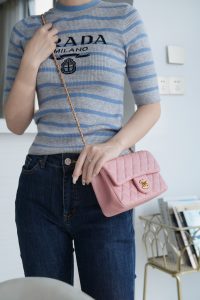 Chanel 金属球 Mini粉色 图3