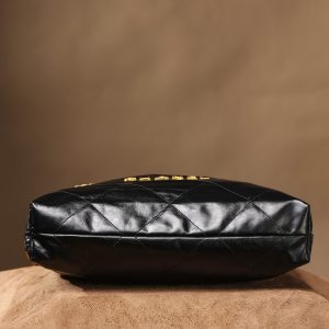 CHANEL 香奈儿 刘雯同款中号金字 22bag系列中号 图7