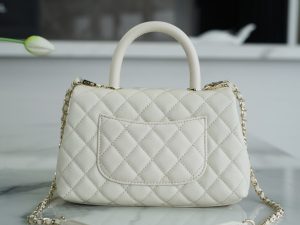 『Coco Handle』米白浅金小号 图2