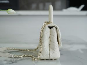 『Coco Handle』米白浅金小号 图3