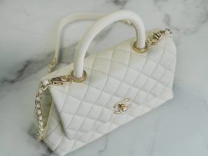 『Coco Handle』米白浅金小号 图4