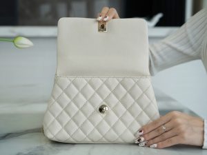 『Coco Handle』米白浅金小号 图6