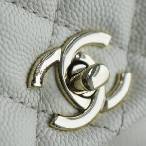 『Coco Handle』米白浅金小号 图9