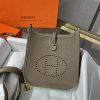 HERMES爱马仕Evelyne 16伊芙琳大象灰金扣 图1