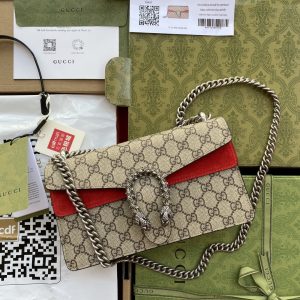 。【原厂皮配(Cdfmall三亚免税店手提袋】GG Dionysus 2020ss全新酒神 图1