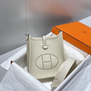 半手工HERMES 奶昔白 图1