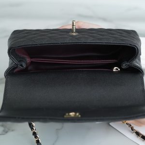 CoCo handle 新款牛皮手柄小号 黑金 图5