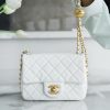 Chanel 金属球方胖子 白色 图1
