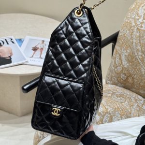 25s hobo BAG 中号黑色油蜡牛皮 图5