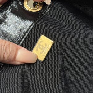 25s hobo BAG 中号黑色油蜡牛皮 图8