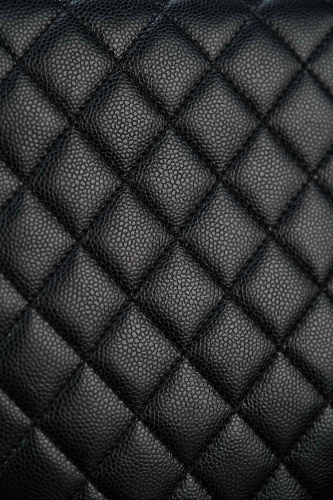 CHANEL 23P新款 Duma双肩 牛皮 中号黑色 图1