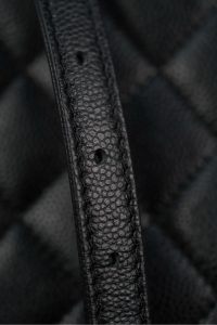 CHANEL 23P新款 Duma双肩 牛皮 中号黑色 图4