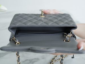 CF Classic Flap |羊皮 MINI 深灰色 图4