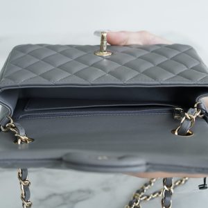 CF Classic Flap |羊皮 MINI 深灰色 图4