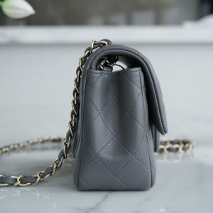 CF Classic Flap |羊皮 MINI 深灰色 图6