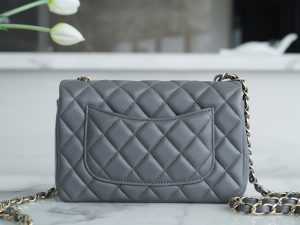 CF Classic Flap |羊皮 MINI 深灰色 图7
