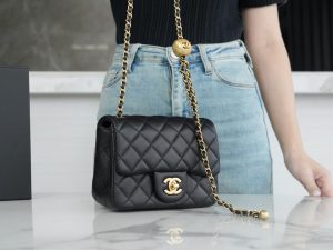 Chanel 金属球方胖子 黑◾ 图3
