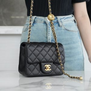 Chanel 金属球方胖子 黑◾ 图3