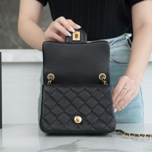 Chanel 金属球方胖子 黑◾ 图5