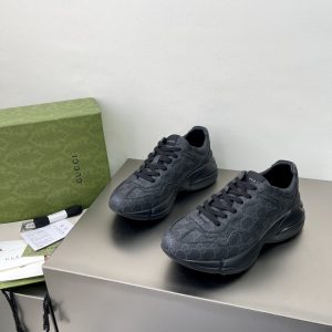 Gucci/古驰 22ss老花情侣款老爹鞋GG提花休闲运动鞋 图1
