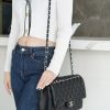 CF Classic Flap Jumbo |黑银 羊皮 图1