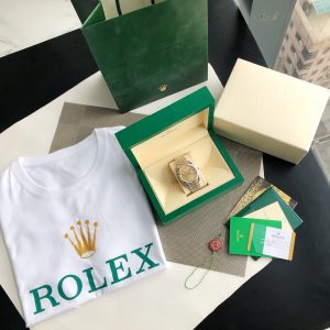 给你们一个超级牛的劳力士(Rolex)手表 劳力士日志系列 最接近专柜的顶级版本劳力士日志系列,18K包真金 经典男款 图1