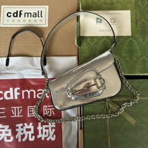 【配置专柜包装】Gucci Horsebit 1955系列迷你肩背包款号774209 1DB0N 9014品牌以全新视角 图1