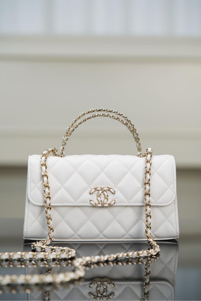 Chanel 25s 交叉手柄kelly 白金 横版 图1