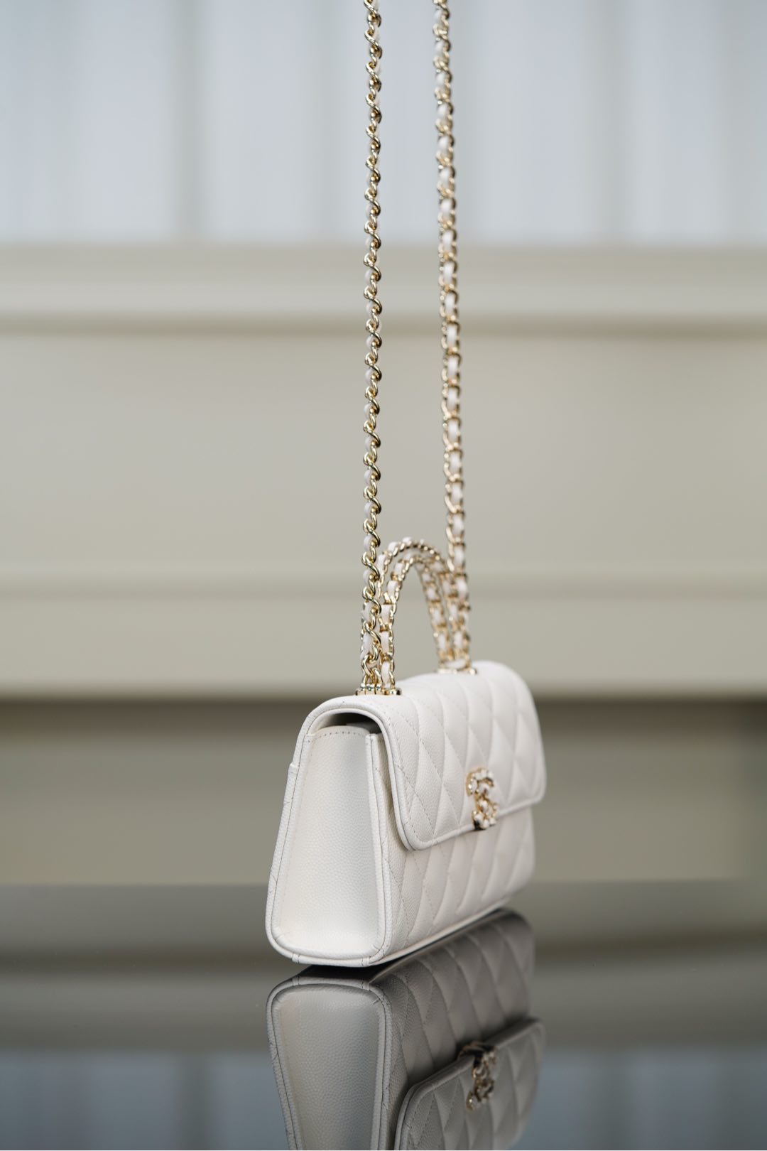 Chanel 25s 交叉手柄kelly 白金 横版 图4