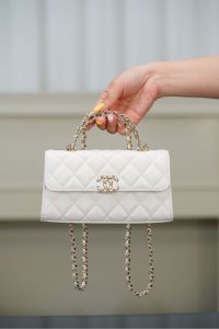 Chanel 25s 交叉手柄kelly 白金 横版 图5