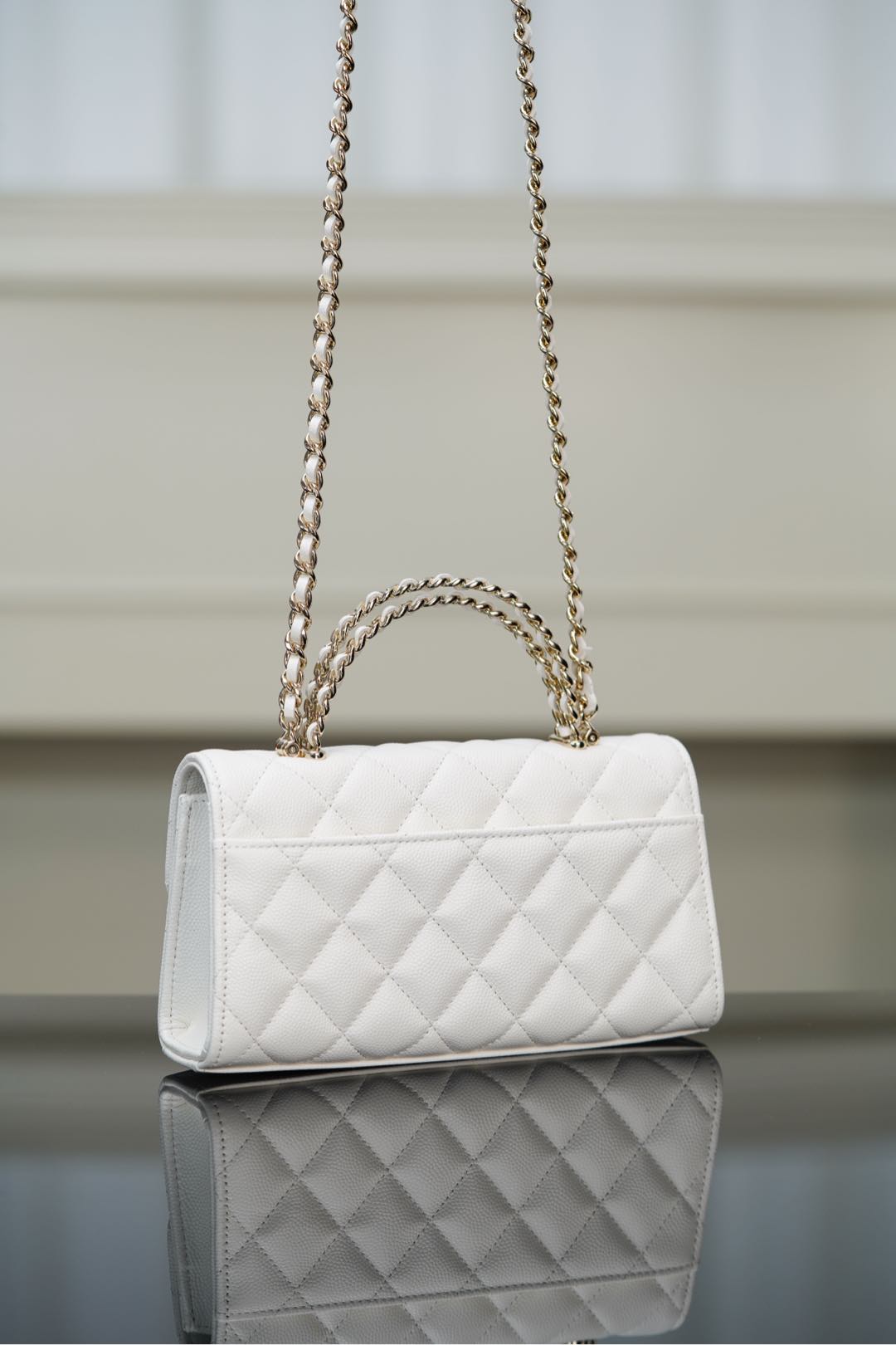 Chanel 25s 交叉手柄kelly 白金 横版 图6