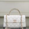 Chanel 25s 交叉手柄kelly 白金 横版 图1
