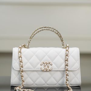 Chanel 25s 交叉手柄kelly 白金 横版 图1
